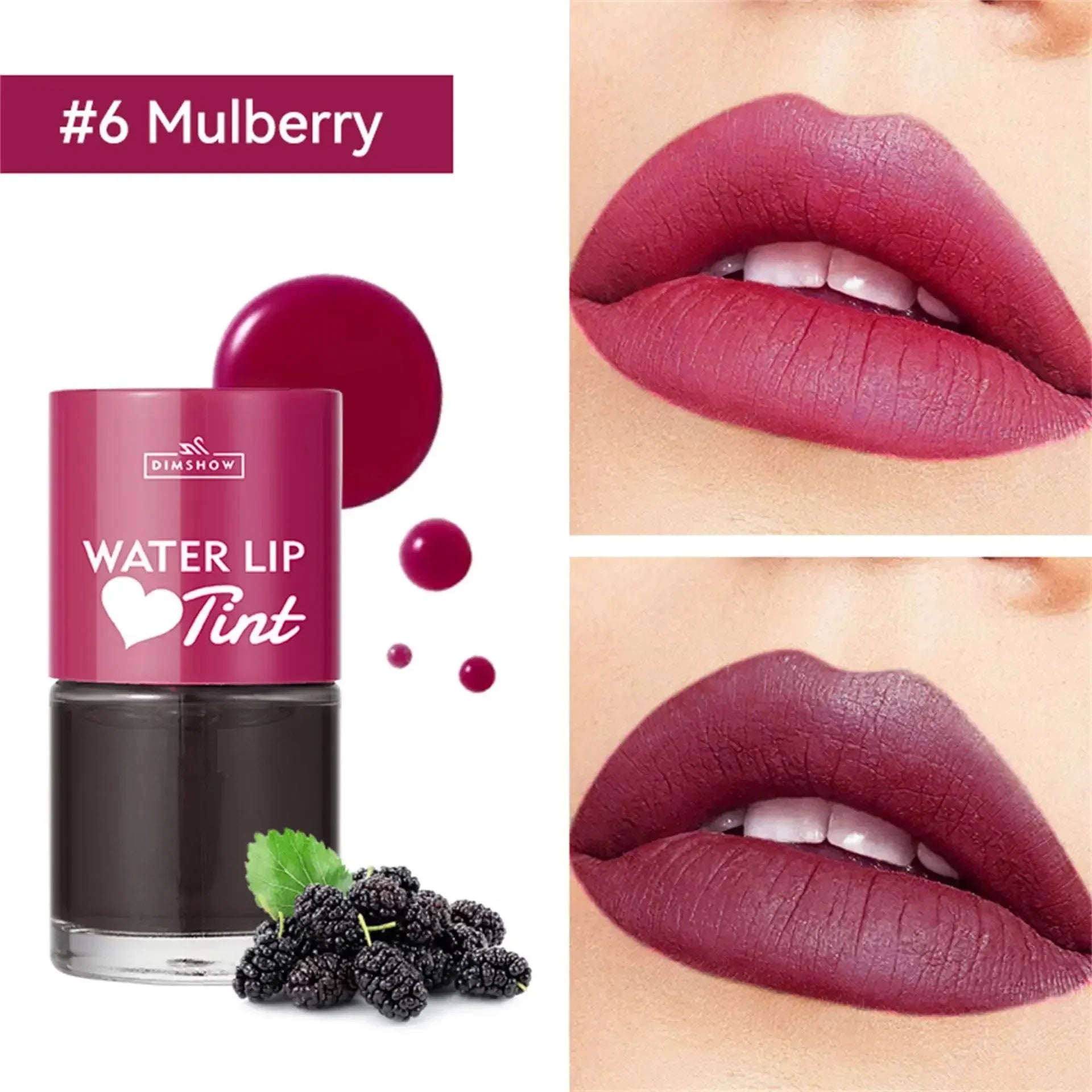 DIMSHOW Water Lip Tint Gloss – Lip & Cheek Makeup