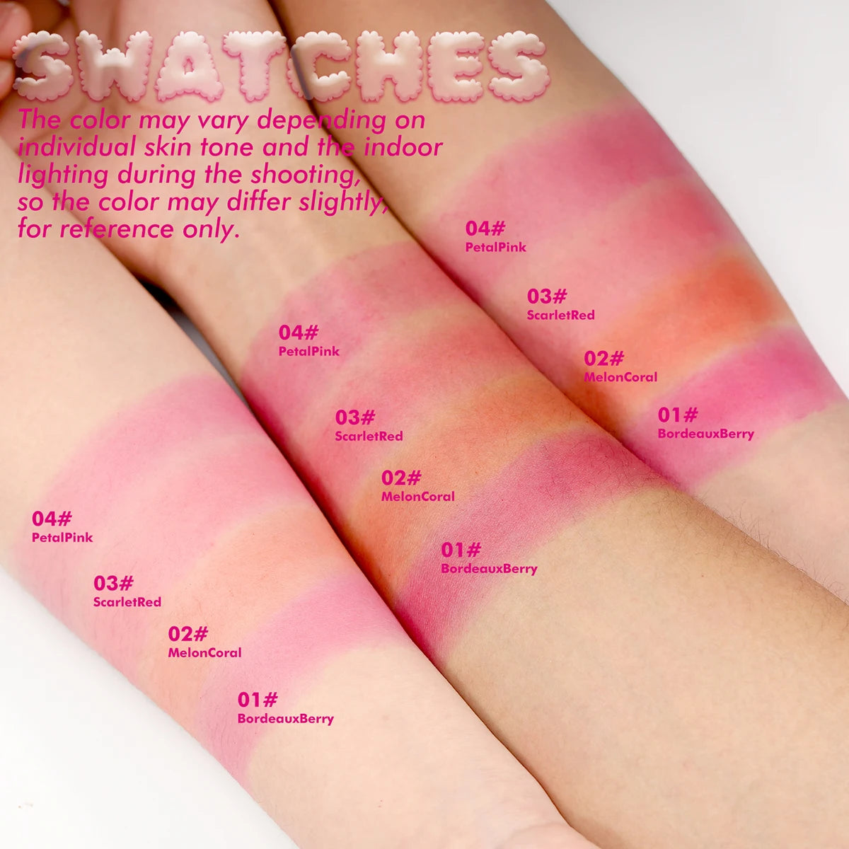 YOUNG VISION Multi-Color Jelly Blush Stick Q Pinberry Lip Dye Stick for Lip and Cheek Natural and Easy Tinting Lip Gloss Stick