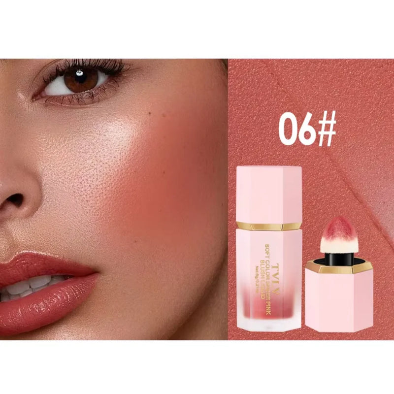 TVLV Velvet Liquid Blush with Sponge Applicator