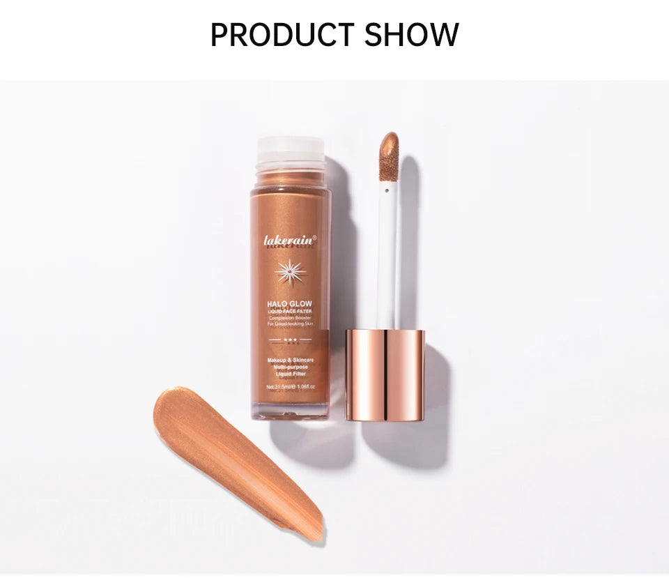 Lakerain Halo Glow Liquid Highlighter Face Filter
