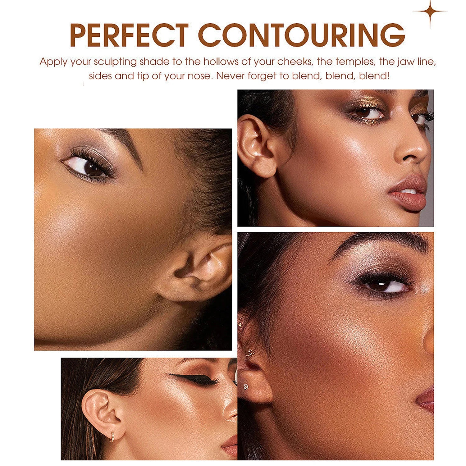 Maffick Three-Dimensional Contour Palette with Highlights