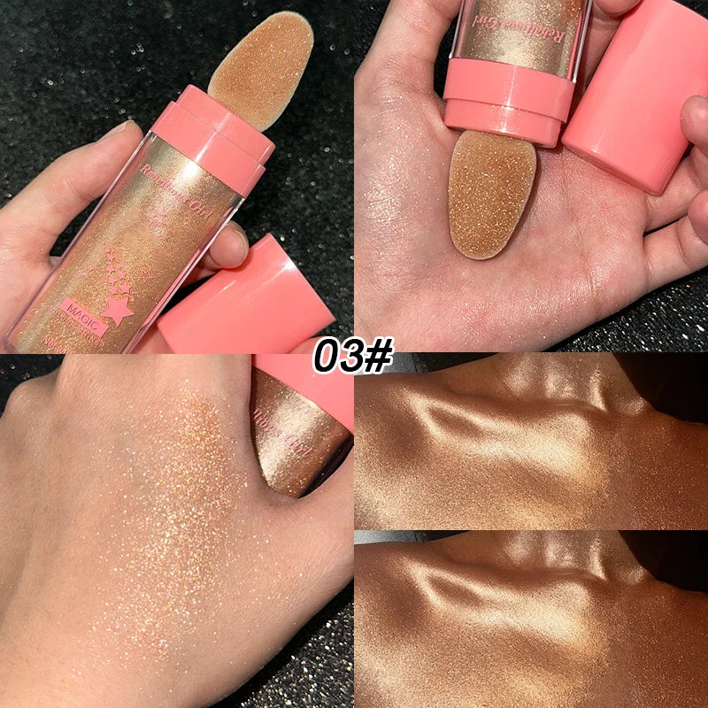 Rebellious Girl Silk Touch Glitter Highlighter Powder