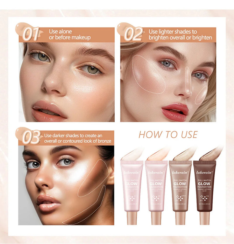 Lakerain Glow Foundation Illuminator Lightweight Luminous Base
