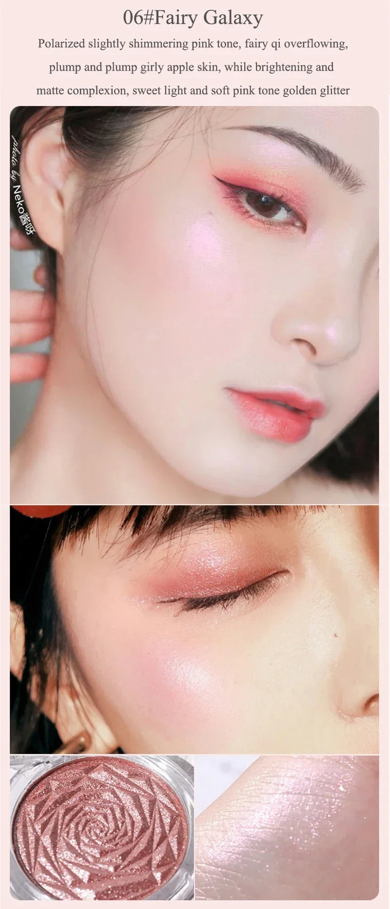 HUDAMOJI Diamond Highlighter Powder Palette