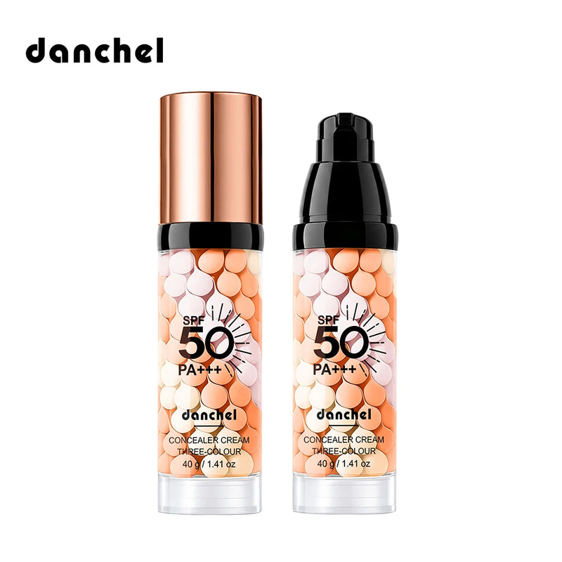 Danchel Three Color Concealer Cream SPF50 Primer