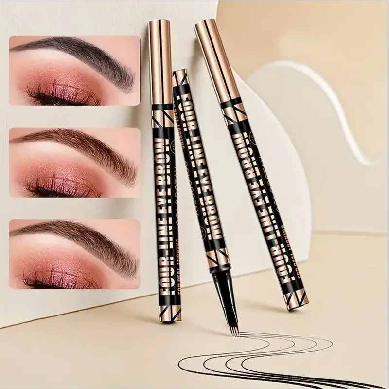 MAILIZI 4-Point Eyebrow Pencil Waterproof Liquid Brow Pen
