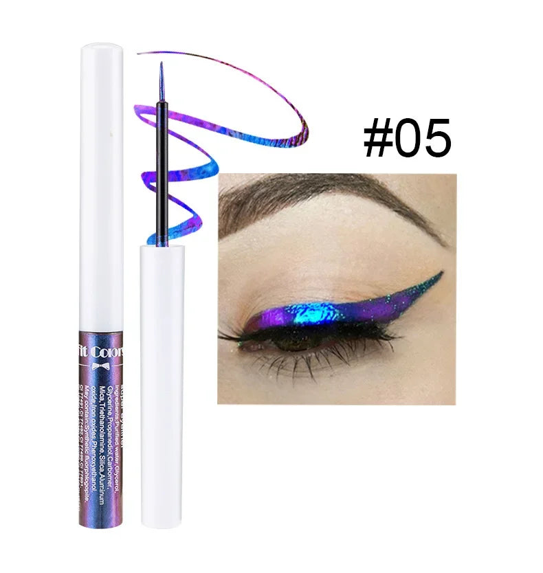 Fit Colors Chameleon Liquid Eyeshadow Multi Chrome Makeup