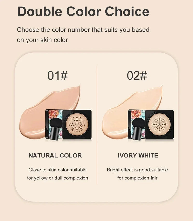 BEAUTY LINASI Mushroom Air Cushion CC Cream Foundation