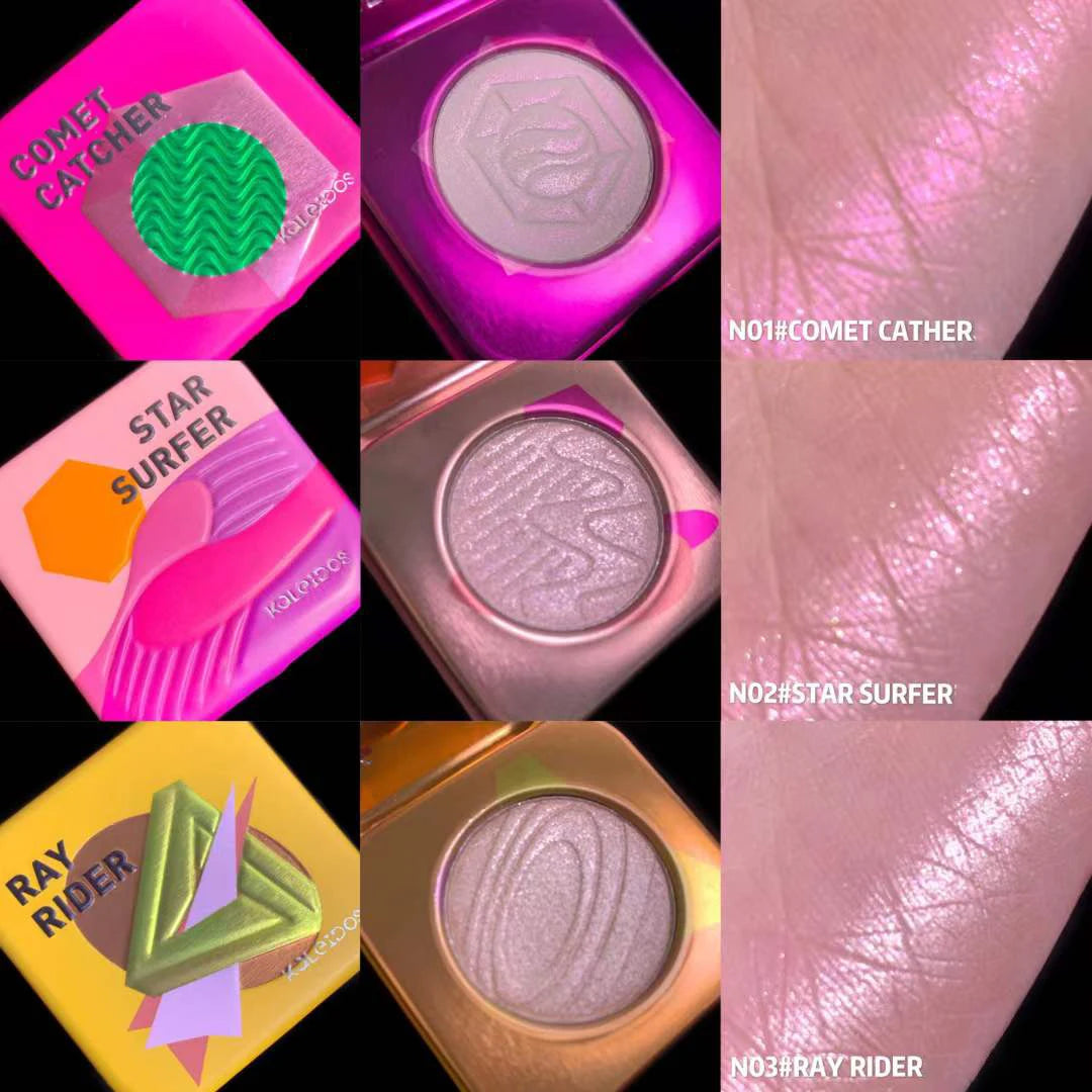 Kaleidos Space Age Chameleon Highlighter & Eyeshadow Palette
