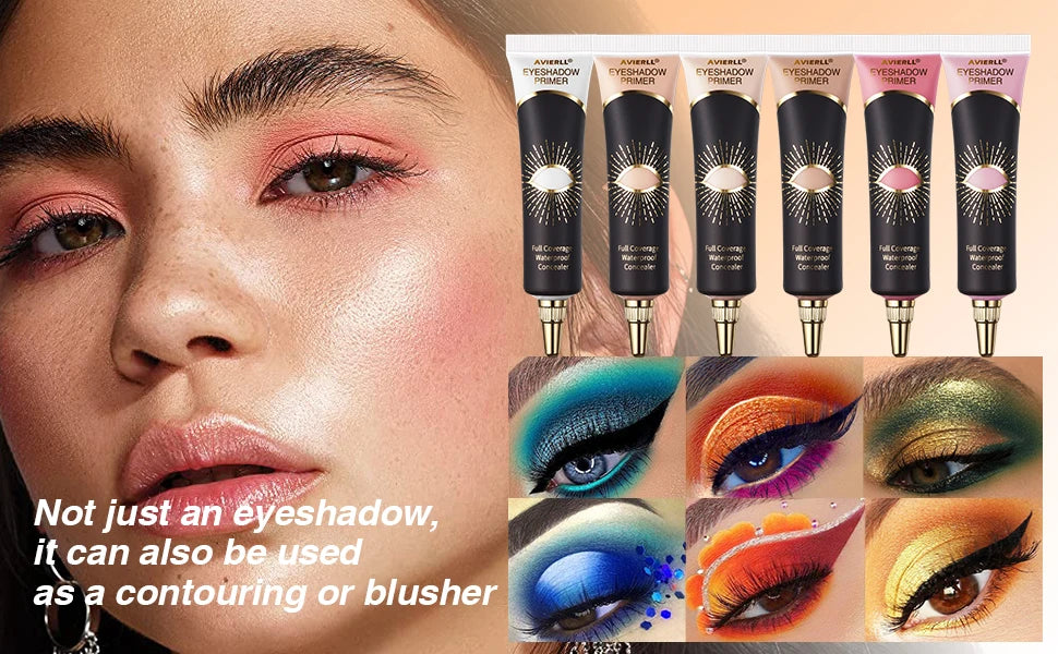 AVIERLL Matte Eyeshadow Primer Waterproof Eye Makeup Base
