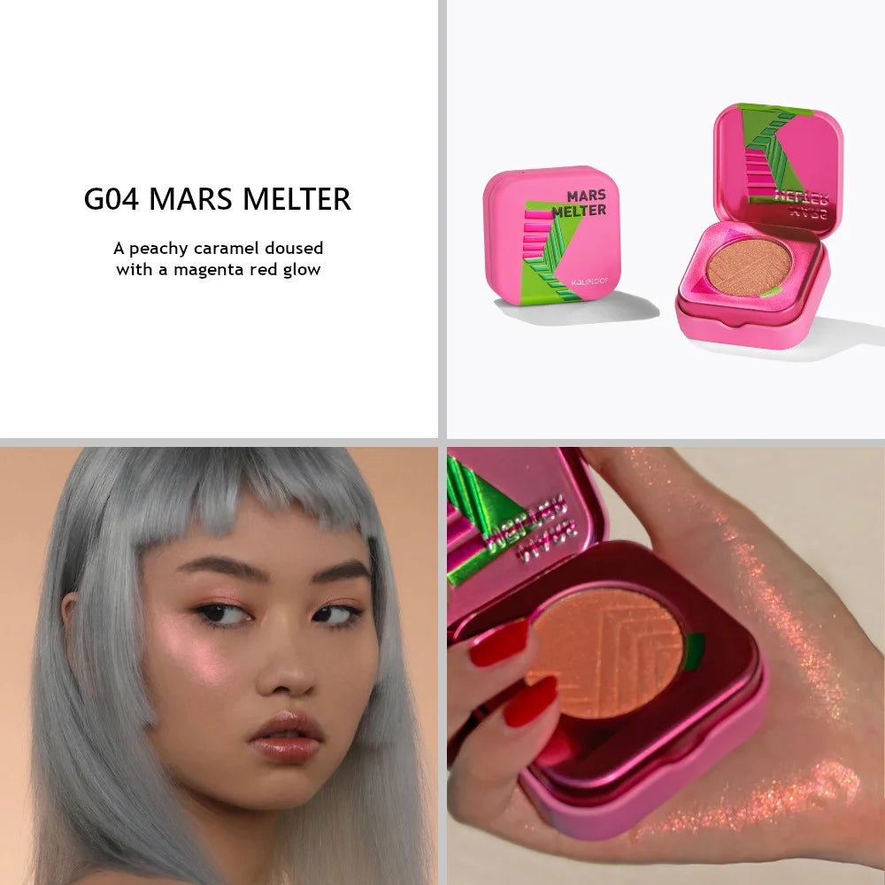 Kaleidos Space Age Chameleon Highlighter & Eyeshadow Palette
