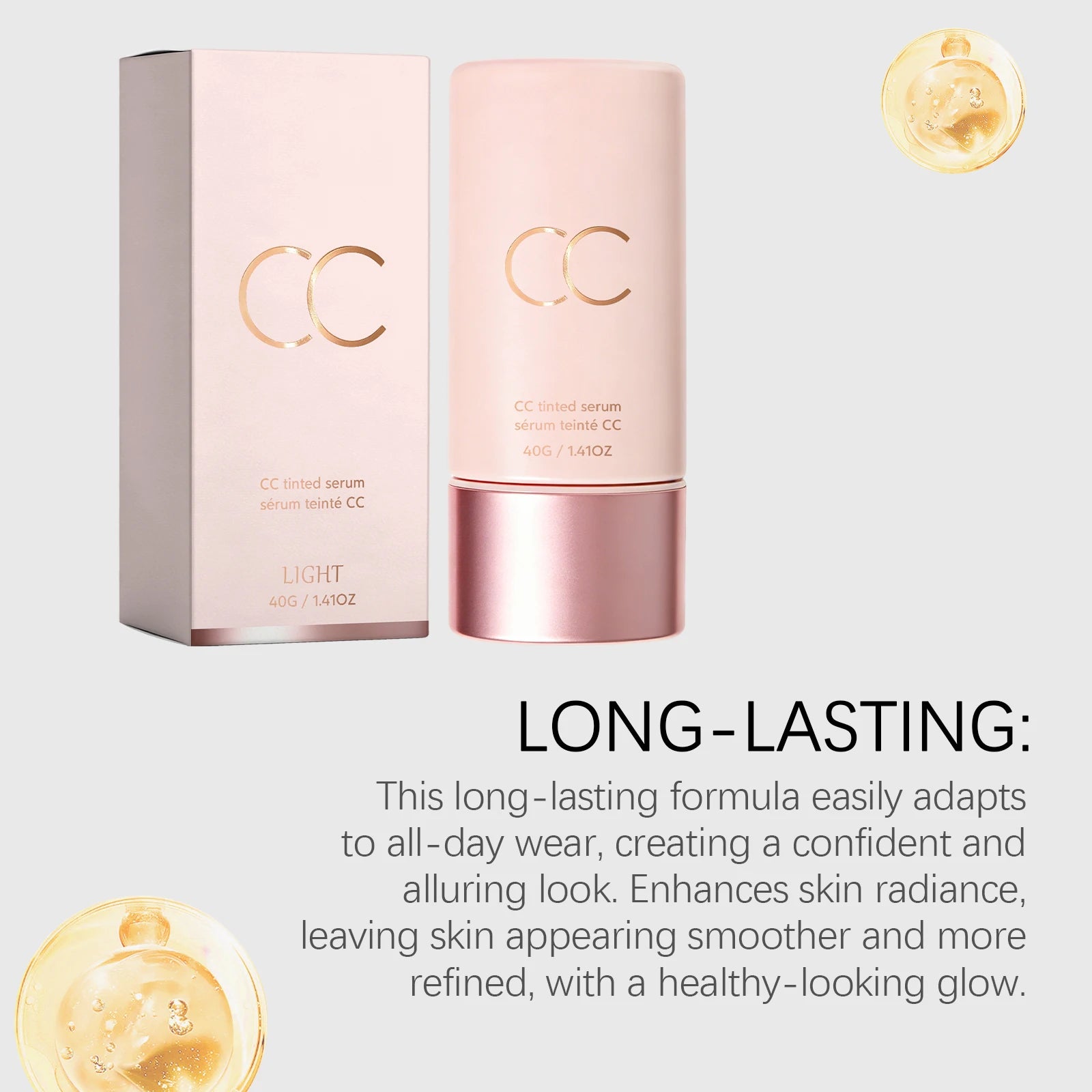 EELHOE Lightweight Color-Correcting CC Cream for Natural Coverage