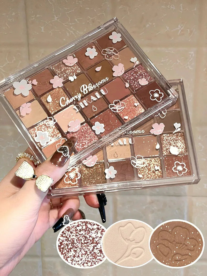 DIKALU Evening Cherry Dance 20 Color Eyeshadow Palette