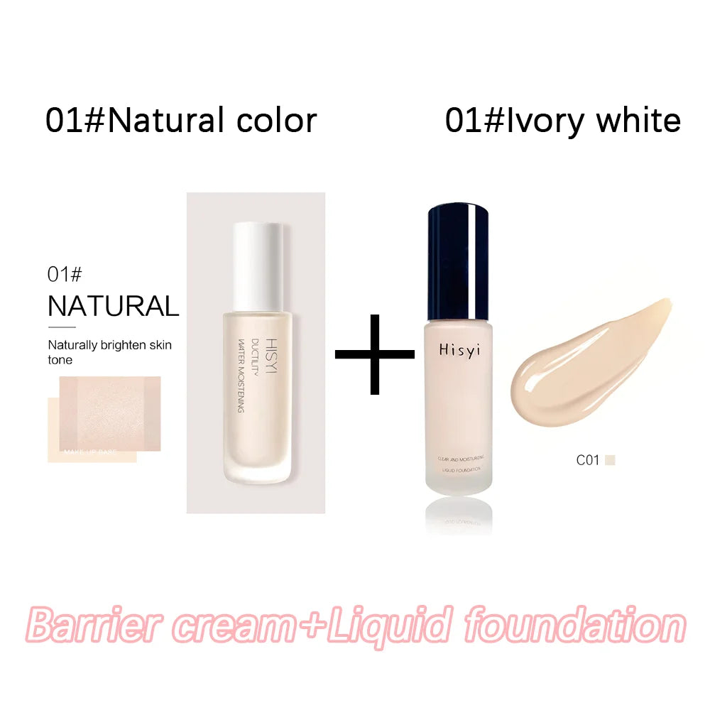 HISYI Moisturizing Liquid Foundation for Natural Coverage