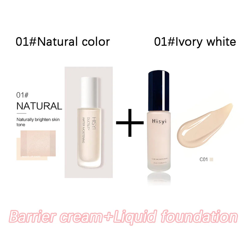 HISYI Moisturizing Liquid Foundation for Natural Coverage