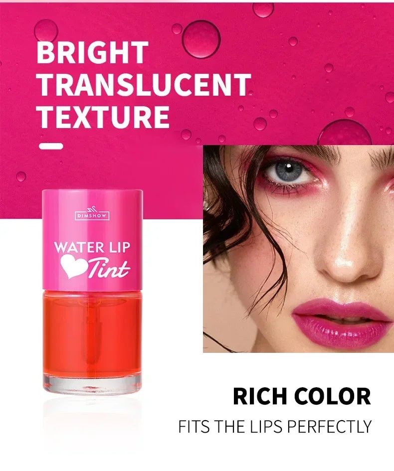 DIMSHOW Water Lip Tint Gloss – Lip & Cheek Makeup