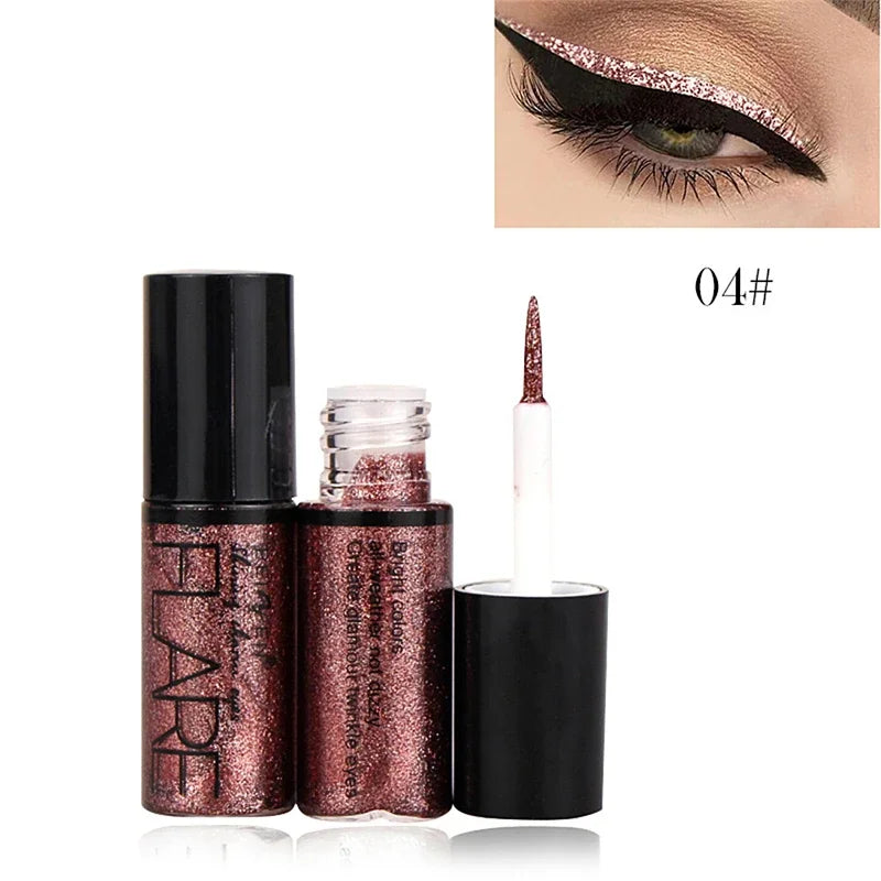 ZUOFILY Liquid Glitter Eyeliner Shimmer Makeup
