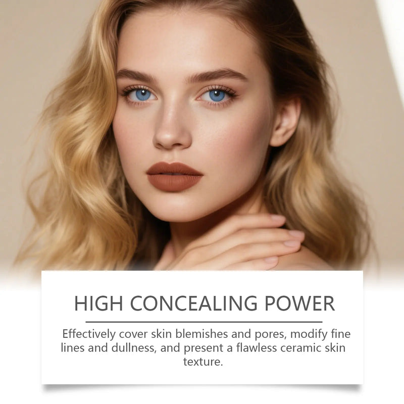 LUVIE GLOW Mushroom Head CC Cream – Hydrating Full Coverage