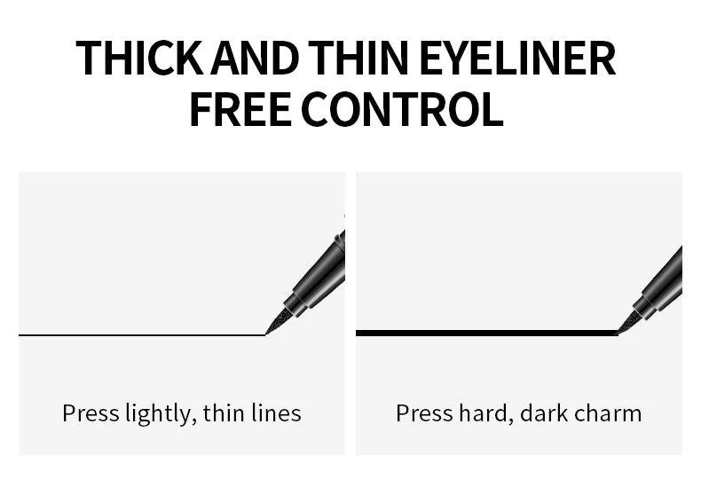 YANQINA Precision Liquid Eyeliner Pen Waterproof Quick Dry