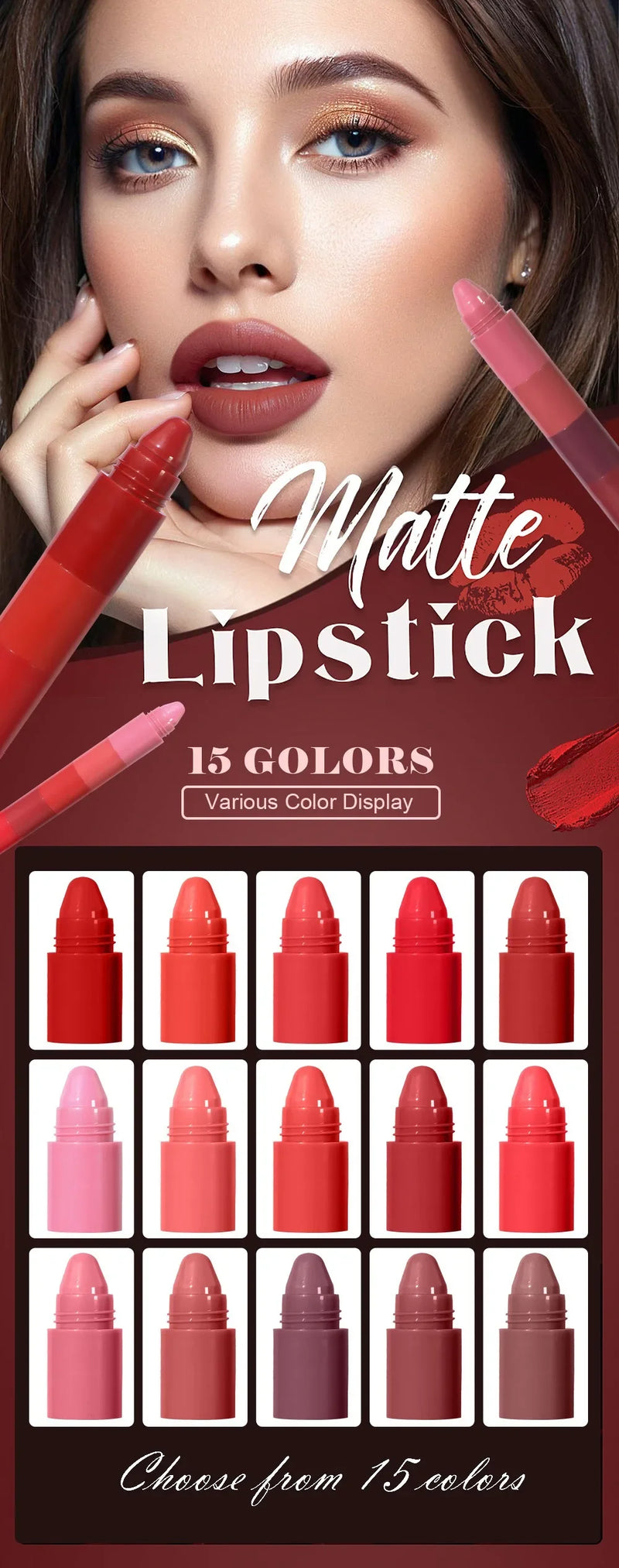 Fit Color 5-in-1 Matte Lipstick Crayon Set