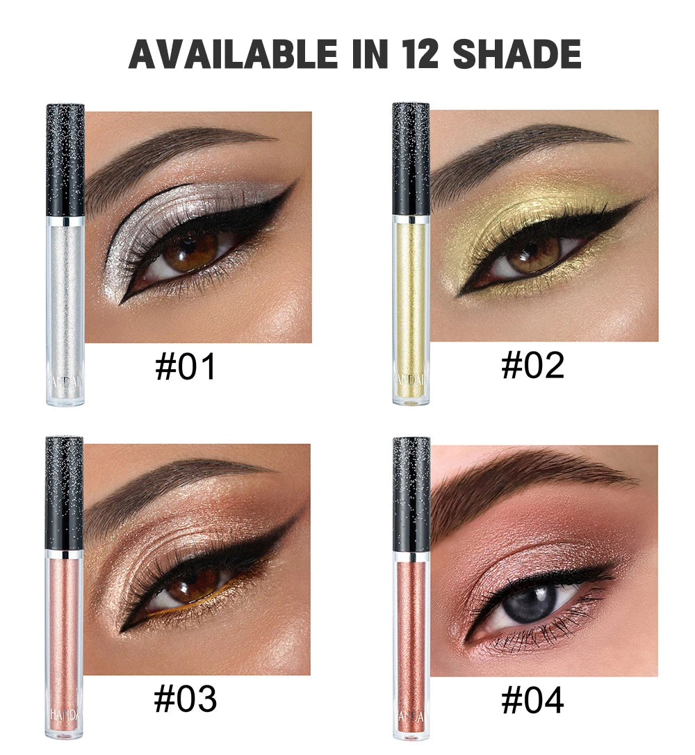 HANDAIYAN Liquid Eyeshadow Pen Metallic Shimmer