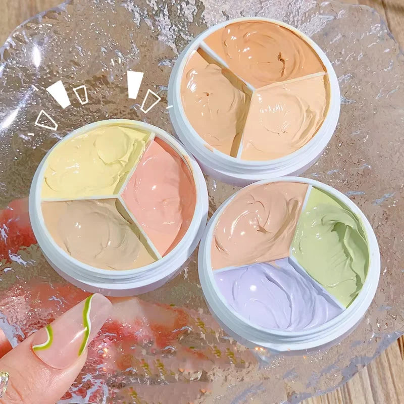 CUST BABY 3-Color Full Coverage Concealer Palette