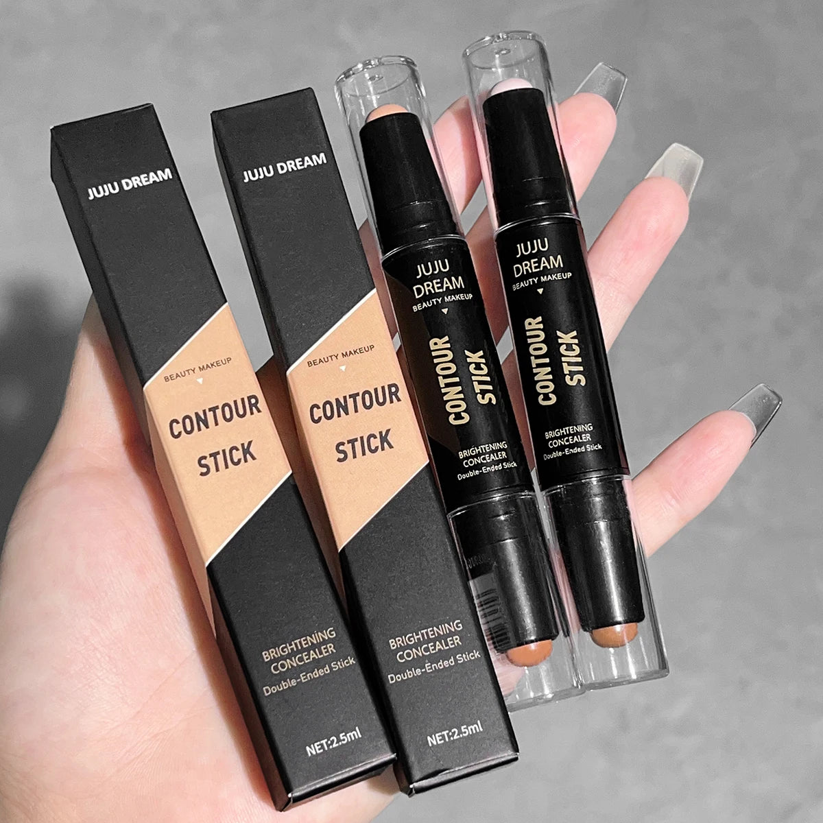 JUJU Dream Dual-Ended Cream Contour & Highlight Stick