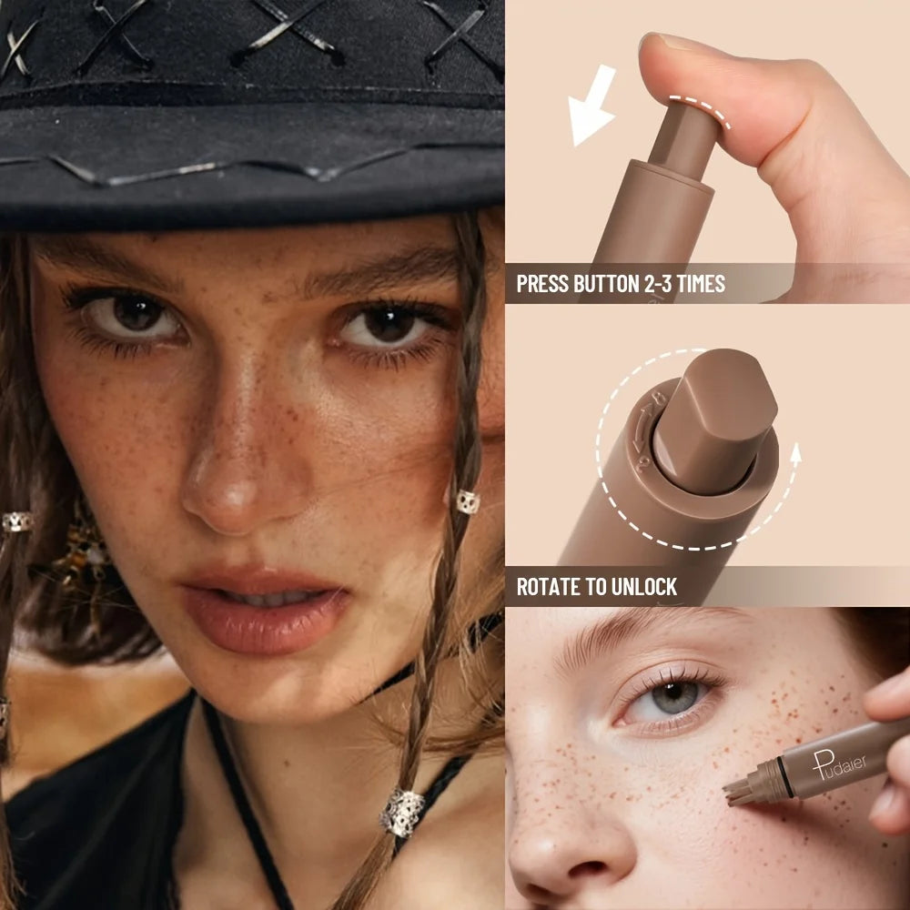 Waterproof Freckle Stamp Pen for Natural-Looking Makeup