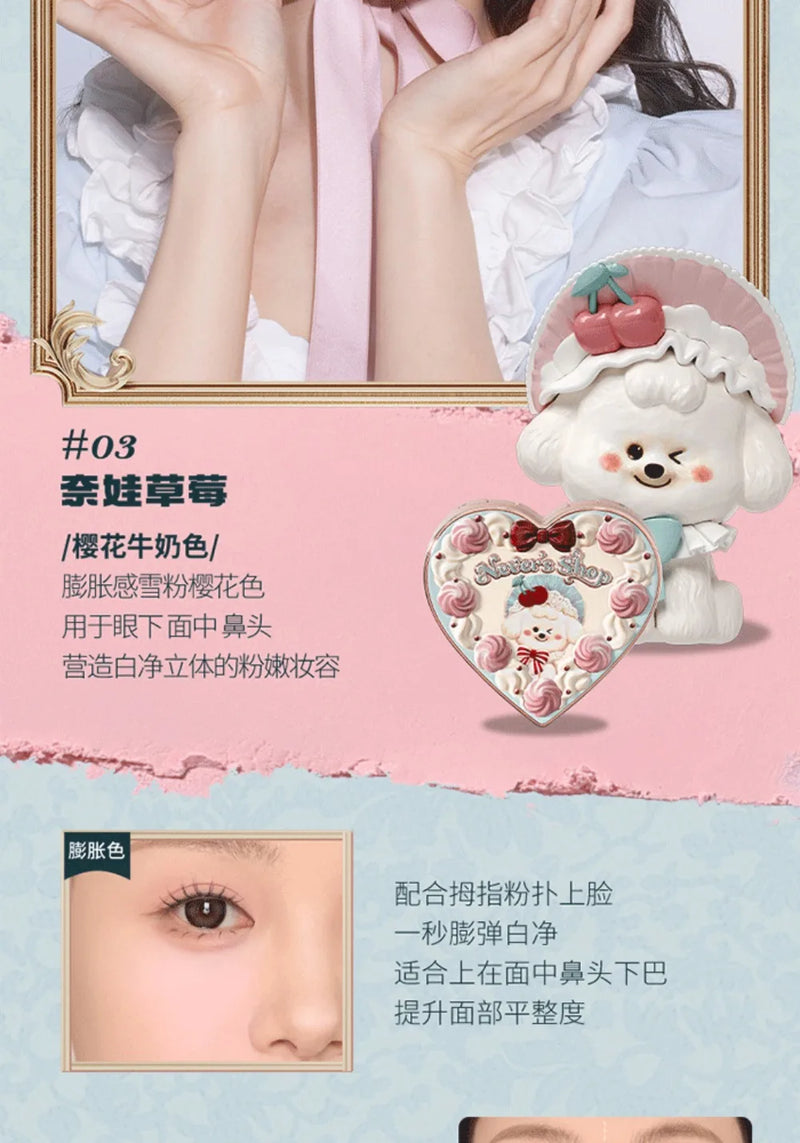 FLOWER KNOWS Velvet Matte Powder Blush