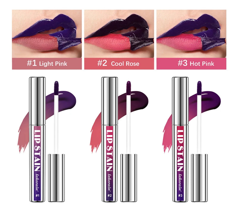 Peel Off Lip Stain Reveal Long Lasting Waterproof Pink Lip Tint Transfer Proof Non-stick Cup Natural Lip Stain Women's Cosmetics