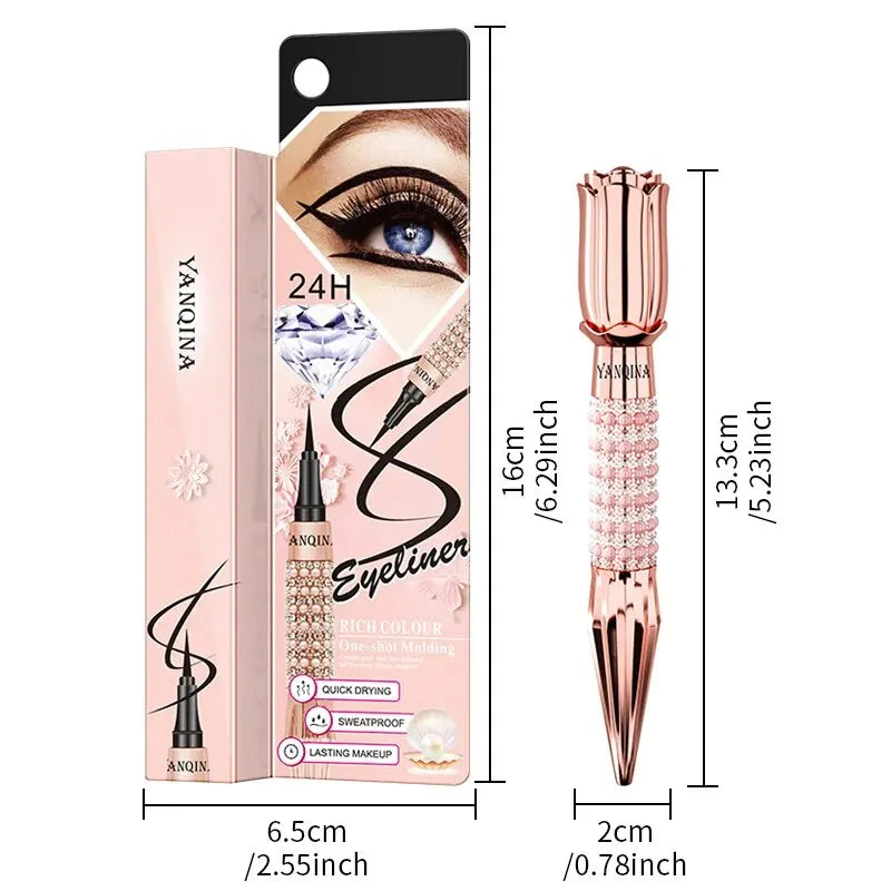 YANQINA Precision Liquid Eyeliner Pen Waterproof Quick Dry