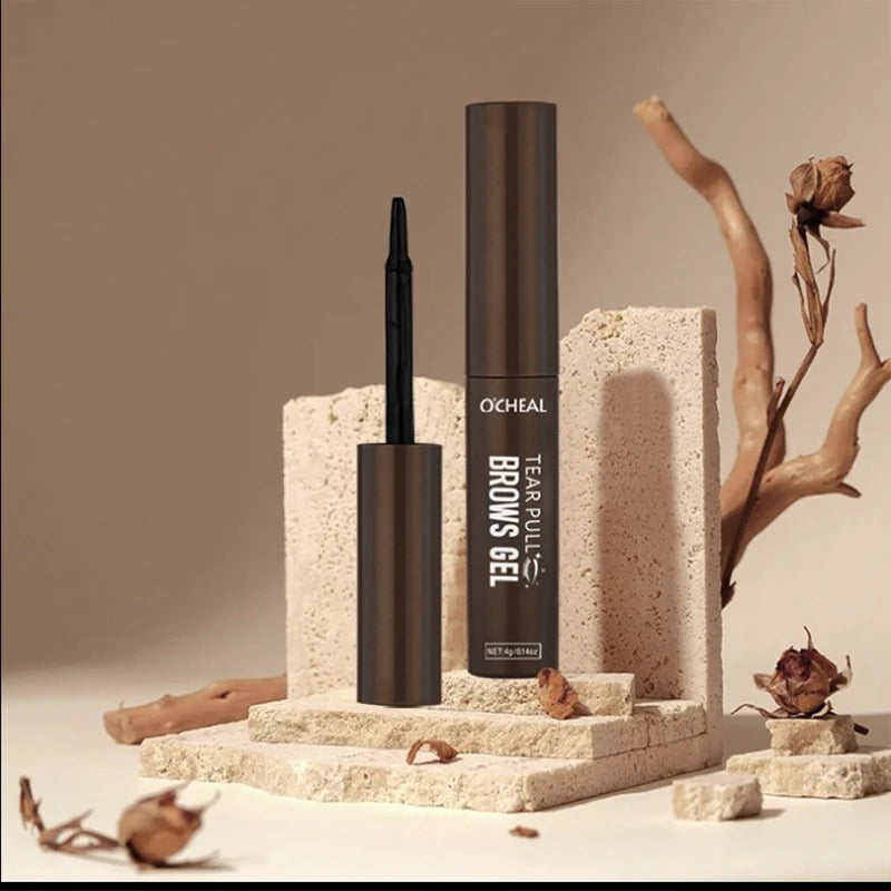 1/3pc Tattoo Peel Off Eyebrow Gel Tint, Semi Permanent Brow Tint, Waterproof, Transfer-proof,For Fuller & Defined Brows, Makeup