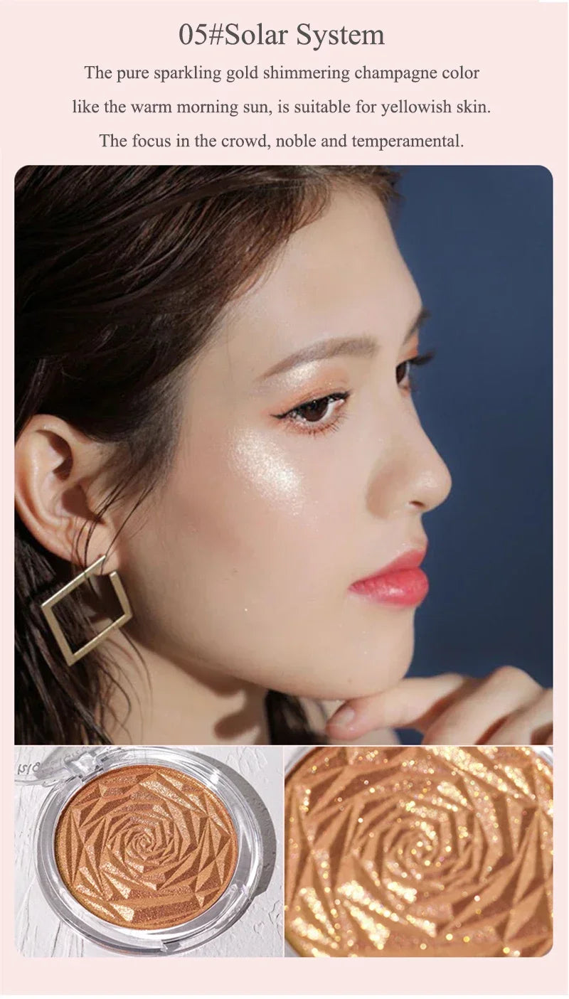 HUDAMOJI Diamond Highlighter Powder Palette