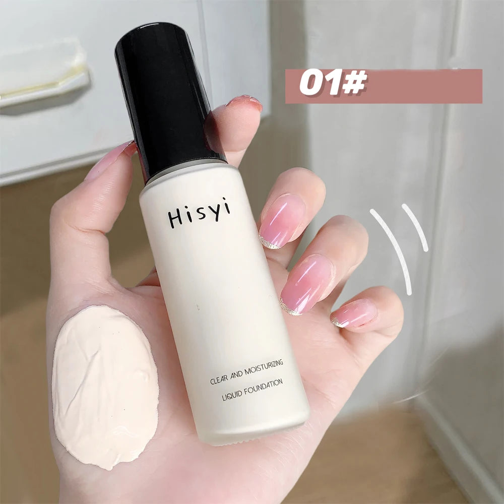 HISYI Moisturizing Liquid Foundation for Natural Coverage