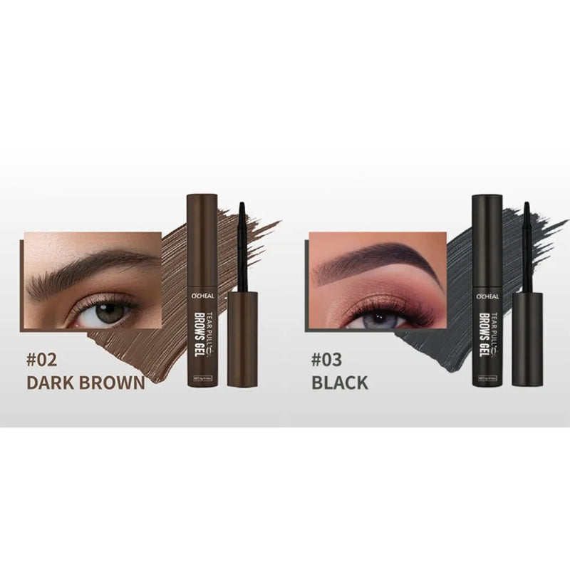 1/3pc Tattoo Peel Off Eyebrow Gel Tint, Semi Permanent Brow Tint, Waterproof, Transfer-proof,For Fuller & Defined Brows, Makeup