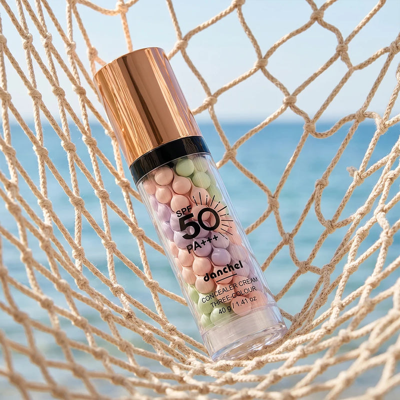 Danchel Three Color Concealer Cream SPF50 Primer