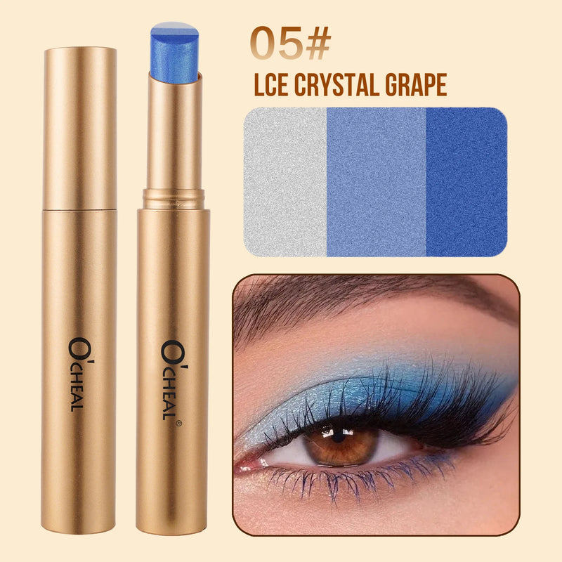 O'CHEAL Three Color Gradient Eye Shadow Stick