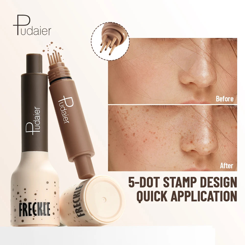 Waterproof Freckle Stamp Pen for Natural-Looking Makeup