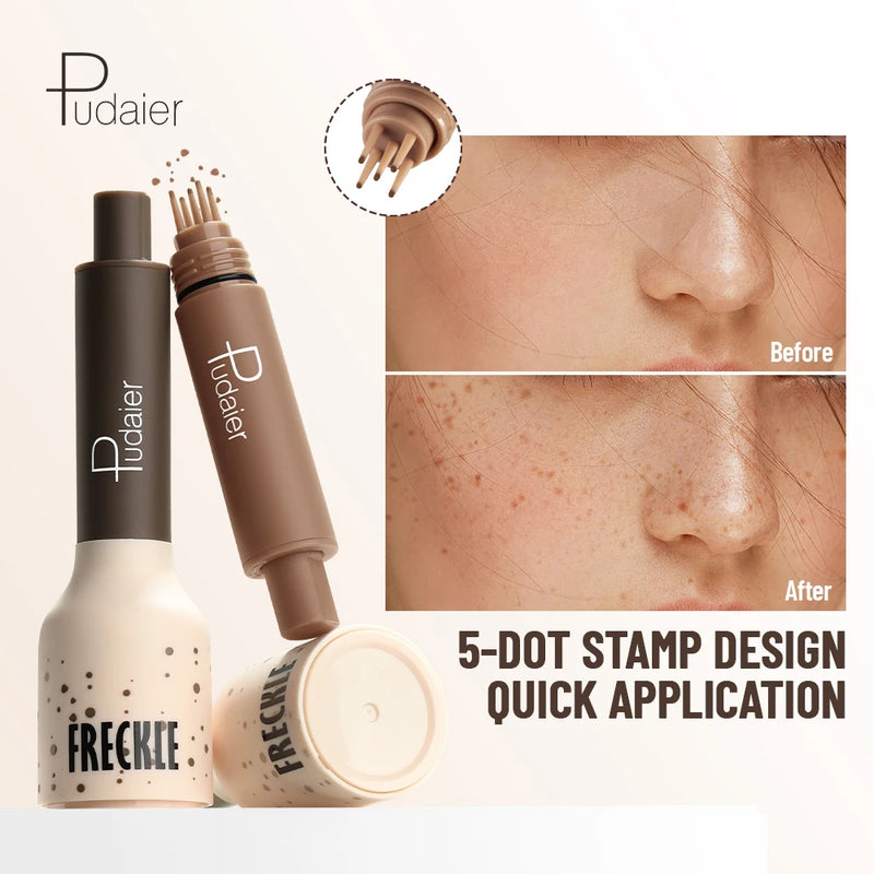 Waterproof Freckle Stamp Pen for Natural-Looking Makeup