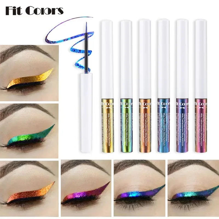 Fit Colors Chameleon Liquid Eyeshadow Multi Chrome Makeup