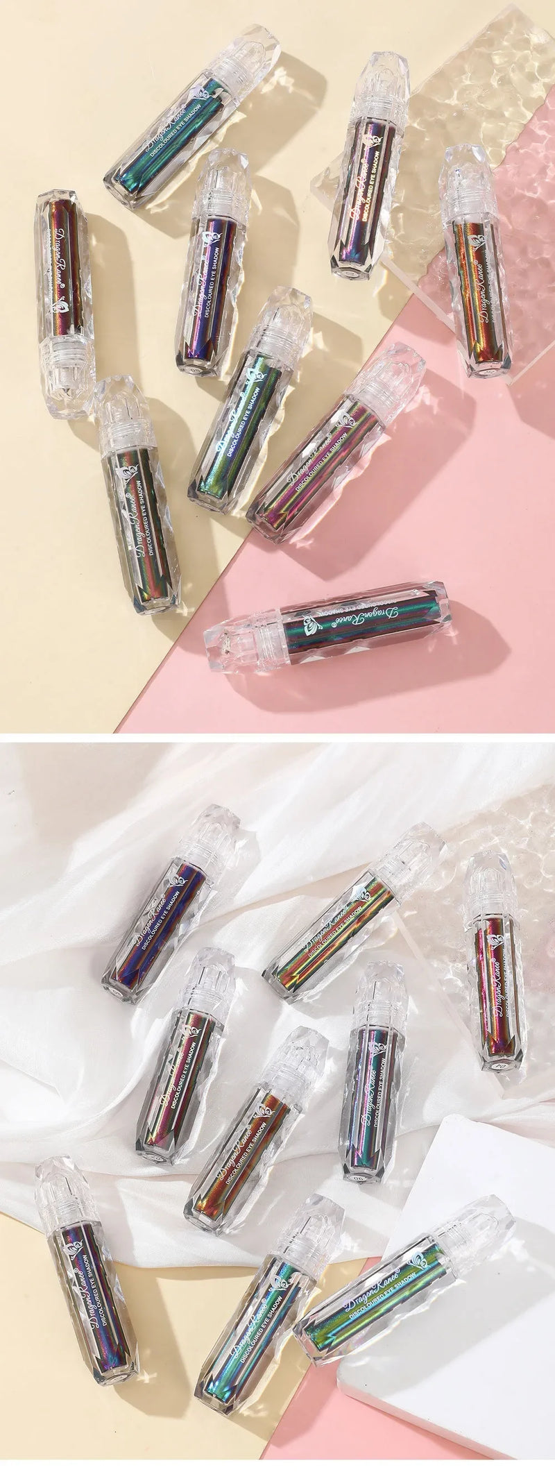 Chameleon Liquid Eyeshadow Metal Chameleon Makeup Lipgloss Shimmer Pigment Glitter Eye Shadow Lipstick Shine Diamond Eyeshadow