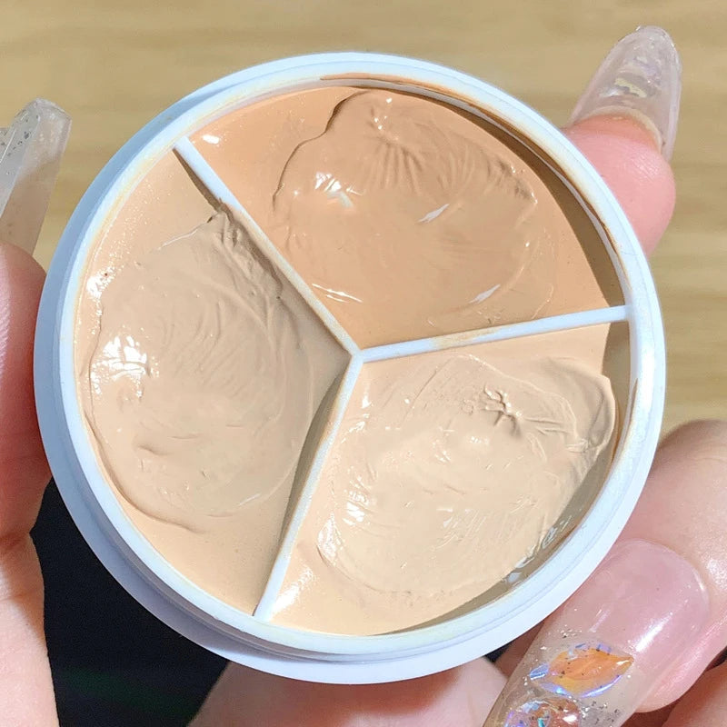 CUST BABY 3-Color Full Coverage Concealer Palette