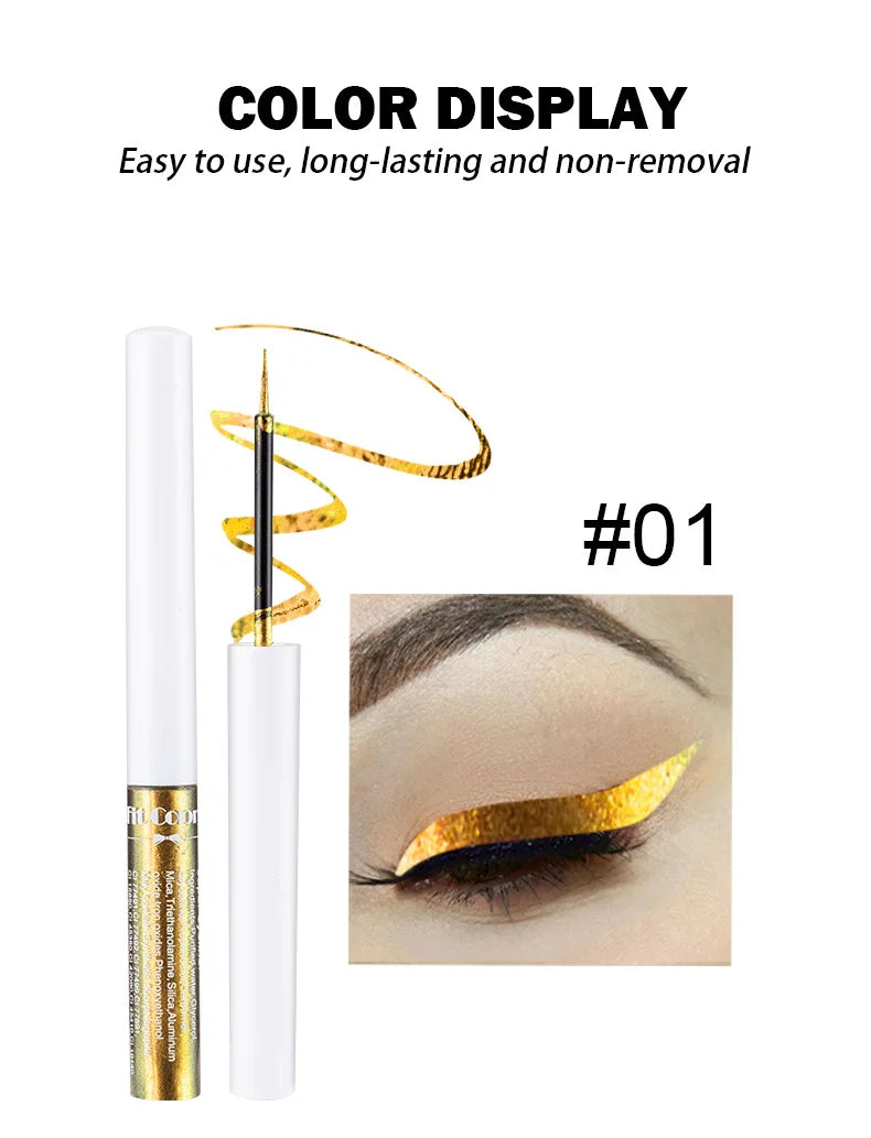 Fit Colors Chameleon Liquid Eyeshadow Multi Chrome Makeup