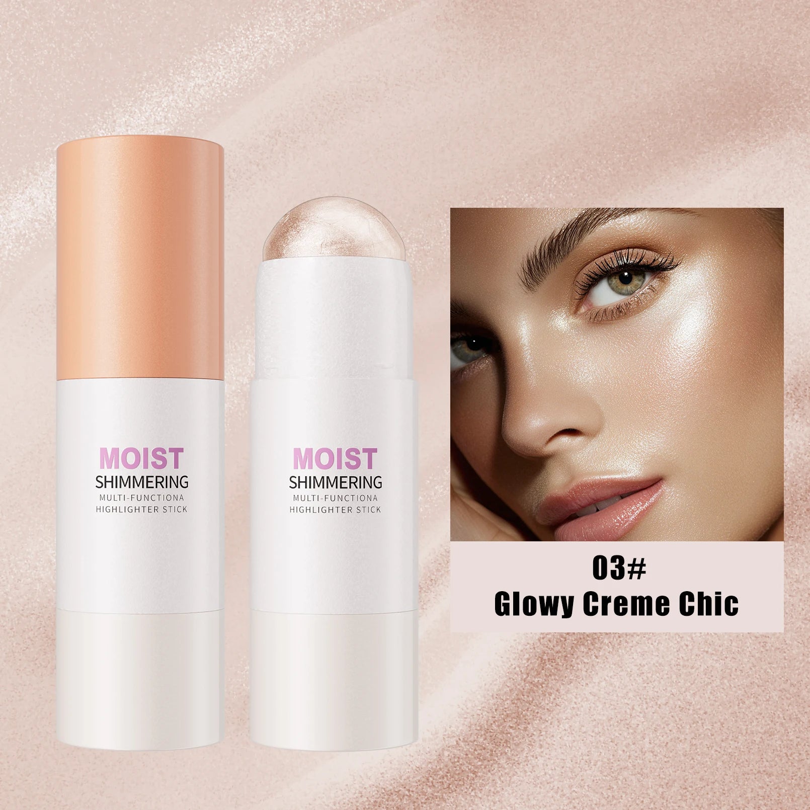 Hello Kiss Cream Highlighter Stick for a Buildable Glow