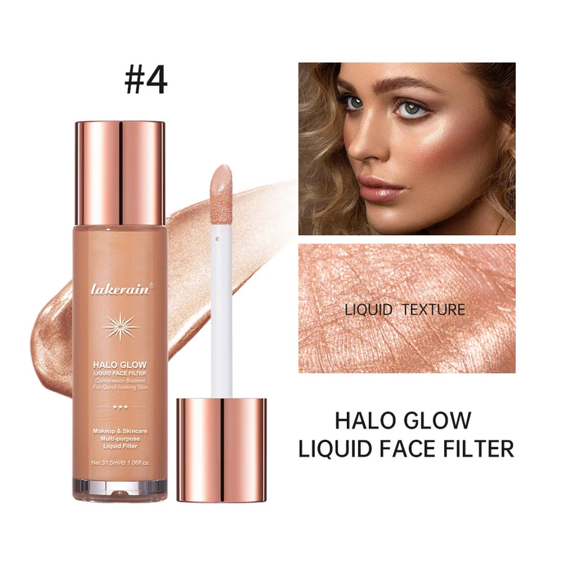 Lakerain Halo Glow Liquid Highlighter Face Filter