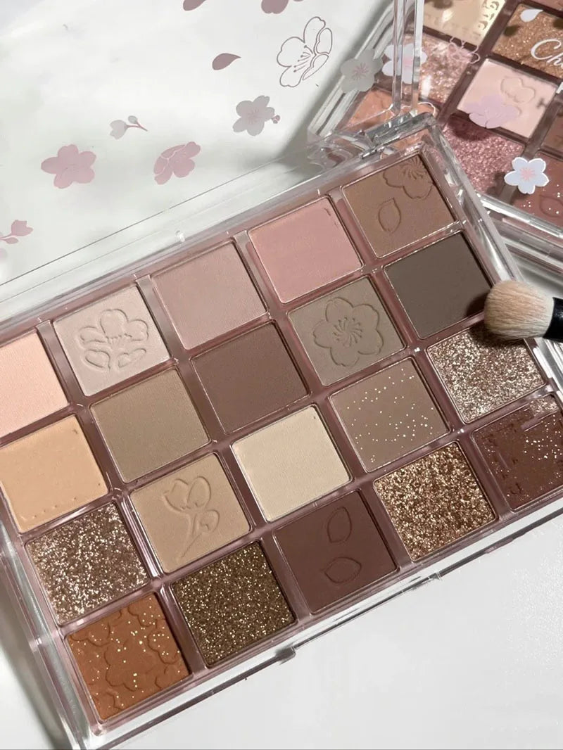 DIKALU Evening Cherry Dance 20 Color Eyeshadow Palette