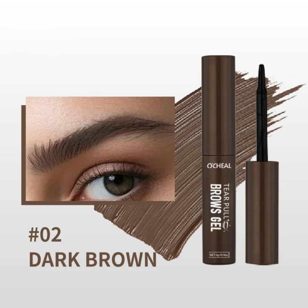 1/3pc Tattoo Peel Off Eyebrow Gel Tint, Semi Permanent Brow Tint, Waterproof, Transfer-proof,For Fuller & Defined Brows, Makeup
