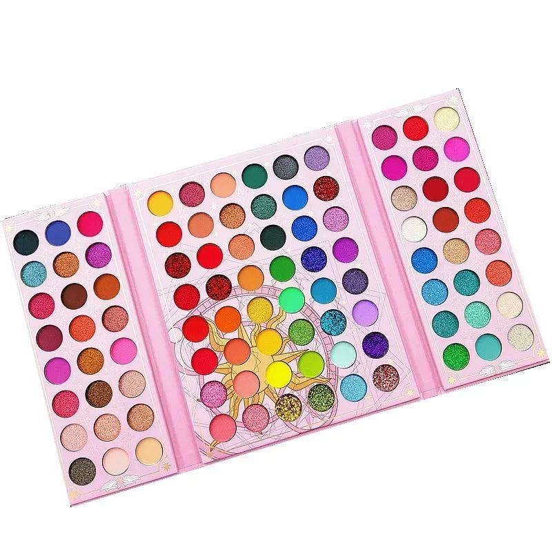 DIKALU 96 Color Eyeshadow Palette Matte Glitter Makeup Set
