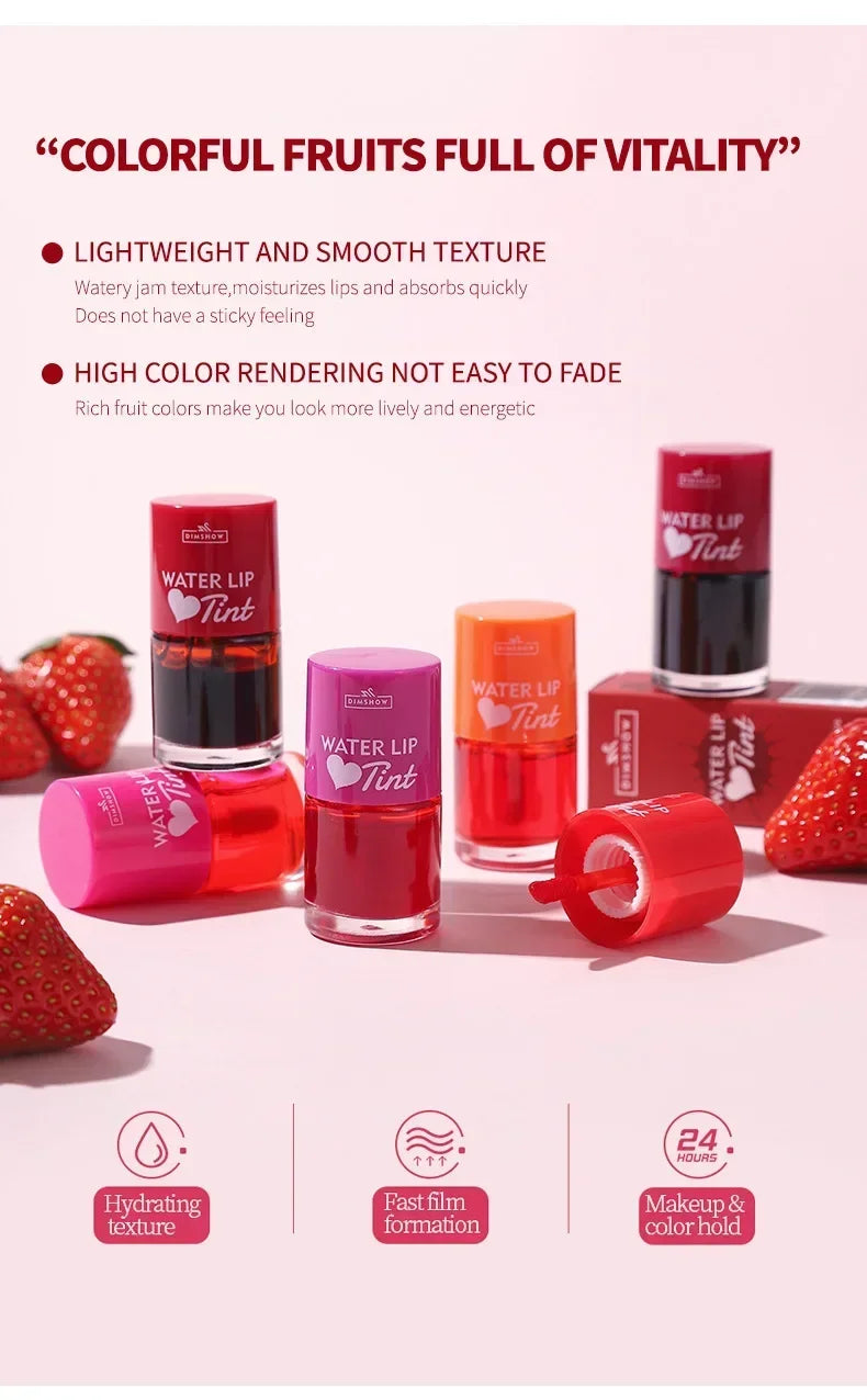 DIMSHOW Water Lip Tint Gloss – Lip & Cheek Makeup