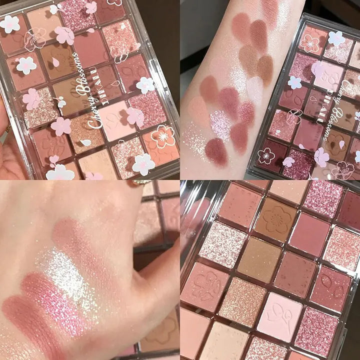 DIKALU Evening Cherry Dance 20 Color Eyeshadow Palette